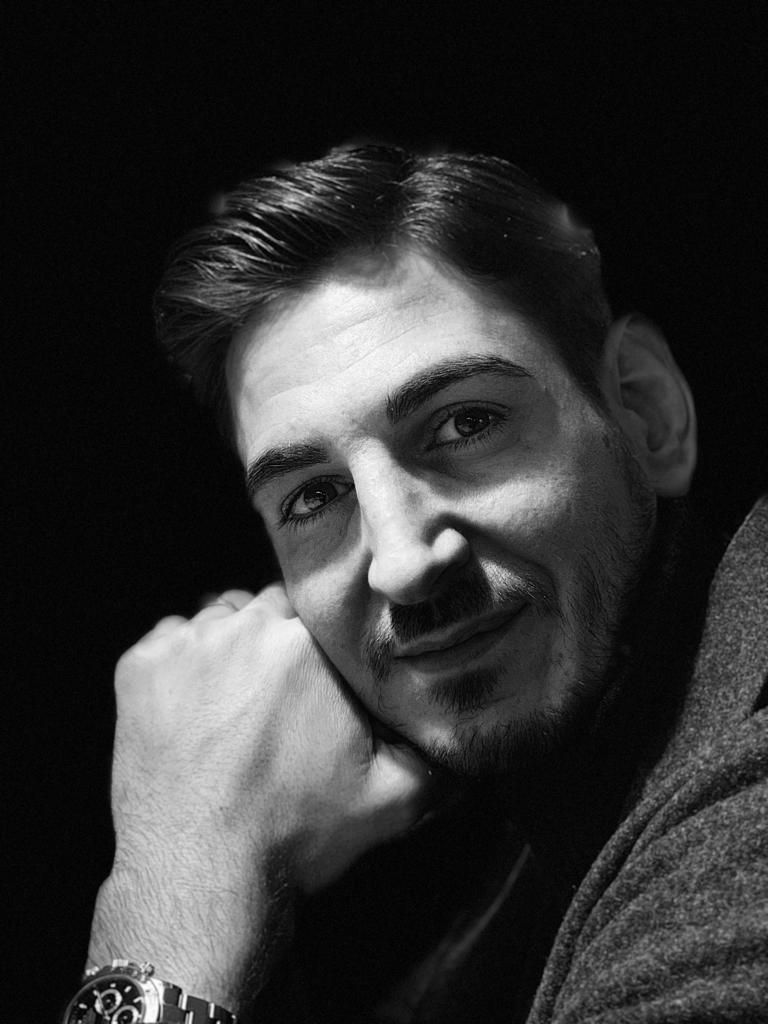 Ritratto in bianco e nero di Donato Cacciavillani